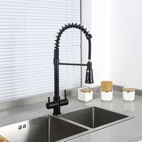 Смеситель для кухни Gappo G4398-66 Черный матовый — фото 7, Смесители для кухни