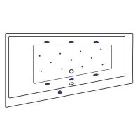 Товар: Акриловая ванна Excellent Sfera Slim 170x100 L WAEX.SFL17S.RELAX.CR с гидромассажем - фото 7 Акриловая ванна Excellent Sfera Slim 170x100 L WAEX.SFL17S.RELAX.CR с гидромассажем — фото 7, Ванны