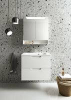 Тумба под раковину Ravak SD Classic II 80 X000001481 подвесная Белая Серая — фото 5, Тумбы под раковину