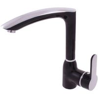 Смеситель для кухни Rav Slezak Zambezi ZA007.5/7CC Хром Черный — фото 1, Смесители для кухни