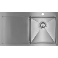 Кухонная мойка Seaman Eco Marino SMV-860L.A Нержавеющая сталь — фото 1, Кухонные мойки