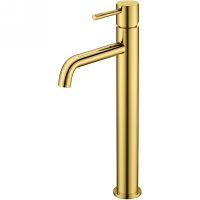 Смеситель для раковины Boheme Uno 462-G Золото — фото 1, Смесители