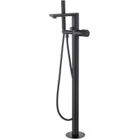 Смеситель для ванны Allen Brau Liberty 5.33012-31 Черный матовый — фото 1, Смесители