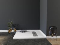 Душевой поддон из искусственного камня Aquanet Delight 90x90 255441 Белый — фото 3, Душевые поддоны