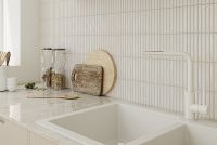 Керамическая плитка WOW Sweet Bars Deep White 128697 настенная 12,5x25 см — фото 2, Керамическая плитка