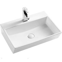 Раковина WeltWasser Elbach 20212 57 10000003864 Белый глянец — фото 1, Раковины накладные