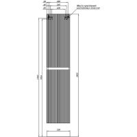 Шкаф пенал Aquanet Альтера 34 337158 подвесной Белый матовый — фото 9, Мебель для ванной