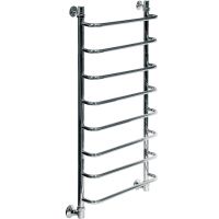 Водяной полотенцесушитель Ника Quadro Л90 120x50 Хром — фото 2, Водяные полотенцесушители