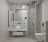 Керамическая плитка Azori Ebri Gris 00-00002208 настенная 31,5х63 см — фото 2, Керамическая плитка