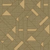 Обои Zambaiti Parati Trussardi VII 18941 Винил на флизелине (0,7*10,05) Коричневый/Золото, Абстракция/Геометрия — фото 1, Обои для стен
