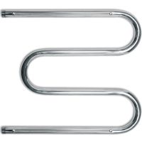 Водяной полотенцесушитель Ника Simple М1/СП 3/4 50x60 с полкой Хром — фото 1, Водяные полотенцесушители