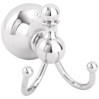 Двойной крючок Veragio Gialetta VR.GIL-6433.CR Хром — фото 2, Крючки для полотенец