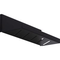 Металлическая полка Aquanet Магнум 30 Черная матовая арт-302224 — фото 4, Полки для ванной и душа