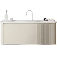 Тумба с раковиной Ceruttispa Sella 80 10311 подвесная Слоновая кость — фото 1, Тумбы с раковиной