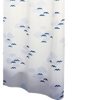 Штора для ванны Ridder Helgoland 200х180 Синяя — фото 1, Шторы для ванной