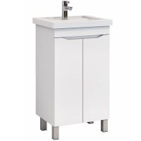 Тумба под раковину Vigo Grani 50 tn.GRI.FOS.50.2D Белая — фото 1, Тумбы под раковину