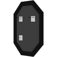 Товар: Зеркало Evoform Polygon 89х69 BY 7239 в багетной раме - Вензель серебряный 101 мм - фото 3 Зеркало Evoform Polygon 89х69 BY 7239 в багетной раме - Вензель серебряный 101 мм — фото 3, Мебель для ванной