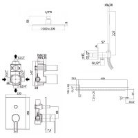 Товар: Душевая система Paffoni Ringo KITRIN015CR/M Хром - фото 9 Душевая система Paffoni Ringo KITRIN015CR/M Хром — фото 9, Встраиваемые душевые комплекты