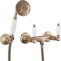 Смеситель для душа Cezares First FIRST-D-02-Bi Бронза — фото 1, Смеситель для душа