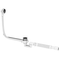 Слив-перелив AM.PM W90A-1000-OFL полуавтомат Хром — фото 1, Сливы-переливы