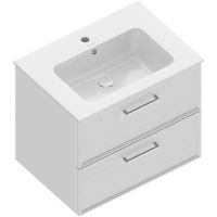 Тумба под раковину Kerama Marazzi Piano Classic 65 PIA.CL.65\WHT.M подвесная Белая матовая — фото 4, Мебель для ванной