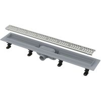 Душевой лоток Koller Pool G10-650 с решеткой Хром матовый — фото 1, Душевые лотки