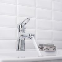 Смеситель для раковины Ростовская Мануфактура Сантехники SL141-001F Хром — фото 5, Смесители