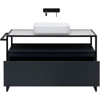 Товар: Тумба под раковину Allen Brau Priority 120 1.31004.AM Антрацит матовый - фото 5 Тумба под раковину Allen Brau Priority 120 1.31004.AM Антрацит матовый — фото 5, Тумбы под раковину