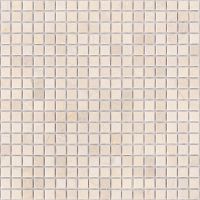 Мозаика Caramelle mosaic Pietrine 4 мм Crema Marfil MAT 30,5x30,5 см — фото 1, Мозаика