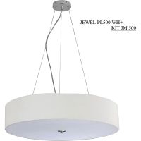 Товар: Потолочный светильник Crystal Lux Jewel PL500 WH Белый Хром - фото 3 Потолочный светильник Crystal Lux Jewel PL500 WH Белый Хром — фото 3, Светильники
