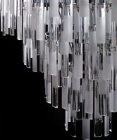 Люстра Artelamp Eliza A1009SP-6CC Белая Прозрачная Хром — фото 5, Люстры