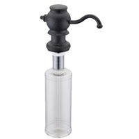 Товар: Дозатор для жидкого мыла ZorG ZR-24 ЧЕРНЫЙМЕТАЛЛ Черный Металл - фото 1 Дозатор для жидкого мыла ZorG ZR-24 ЧЕРНЫЙМЕТАЛЛ Черный Металл — фото 1, Дозаторы для кухонных моек