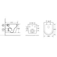 Товар: Унитаз WeltWasser Salzbach 041 MT-GR 10000008259 подвесной Серый матовый с сиденьем Микролифт - фото 6 Унитаз WeltWasser Salzbach 041 MT-GR 10000008259 подвесной Серый матовый с сиденьем Микролифт — фото 6, Унитазы