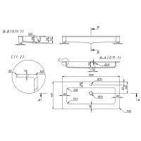 Тумба с раковиной Creto Bravo 100 22-BrW100 подвесная Белая глянцевая — фото 13, Мебель для ванной