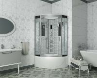 Товар: Душевая кабина Niagara Luxe NG-7790W 90x90 с гидромассажем - фото 2 Душевая кабина Niagara Luxe NG-7790W 90x90 с гидромассажем — фото 2, Душевые кабины
