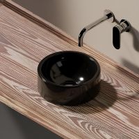 Товар: Раковина-чаша Flaminia Mini Twin 27 5059222NER Черная - фото 2 Раковина-чаша Flaminia Mini Twin 27 5059222NER Черная — фото 2, Раковины