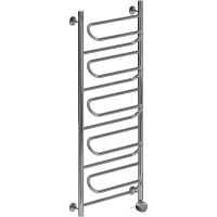 Электрический полотенцесушитель Ника Curve ЛZ 120/50 Хром — фото 1, Электрические полотенцесушители