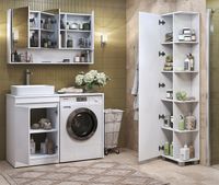 Товар: Зеркало-пенал Vigo Urban 45 pn.URB.45 Белый - фото 6 Зеркало-пенал Vigo Urban 45 pn.URB.45 Белый — фото 6, Пеналы для ванной комнаты