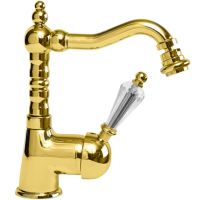 Смеситель для биде Cezares Vintage VINTAGE-BSM2-03/24-Sw Золото 24 карат — фото 1, Смесители для биде