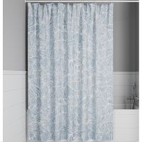 Штора для ванны Iddis Base 240х200 BX03P18i11 Серо-голубая — фото 1, Аксессуары для туалета