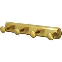 Вешалка для полотенец WasserKRAFT K-1074BG Золото матовое — фото 1, Крючки для полотенец