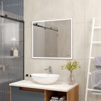 Товар: Зеркало Reflection Boost 800x700 RF5836BT с подсветкой с сенсорным выключателем и диммером - фото 7 Зеркало Reflection Boost 800x700 RF5836BT с подсветкой с сенсорным выключателем и диммером — фото 7, Зеркала в ванную комнату