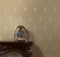 Обои Milassa Gem Gem3 005 Флизелин (1*10,05) Зеленый, Классическая лилия — фото 2, Обои для стен