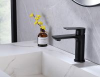 Смеситель для раковины Abber Weiss Insel Черный матовый арт-AF8010B — фото 2, Смесители для раковины