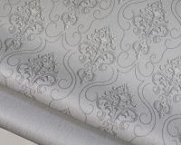 Обои Solo Vizantia E603305 Винил на флизелине (1,06*10) Серый, Дамаск — фото 2, Обои для стен