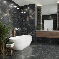 Керамогранит Primavera Grit Granula Namibia Black GG202 60х120 см — фото 2, Керамогранит