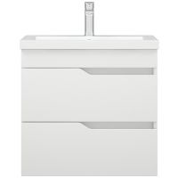 Тумба под раковину Corozo Теона 60 Z2 SD-00001672 подвесная Белая — фото 2, Мебель для ванной