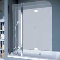 Товар: Шторка на ванну Koller Pool Waterfall Line 150 QP96 L профиль Хром стекло рифленое - фото 1 Шторка на ванну Koller Pool Waterfall Line 150 QP96 L профиль Хром стекло рифленое — фото 1, Неподвижные шторки для ванной