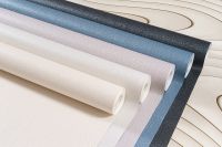 Обои Артекс Selena 10820-02 Винил на флизелине (1,06*10,05) Серый, Однотонный — фото 4, Обои для стен