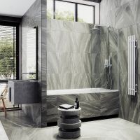 Товар: Шторка на ванну Maybah Glass MGV-144-1у 640x1400 в узком профиле Белый стекло прозрачное - фото 3 Шторка на ванну Maybah Glass MGV-144-1у 640x1400 в узком профиле Белый стекло прозрачное — фото 3, Неподвижные шторки для ванной